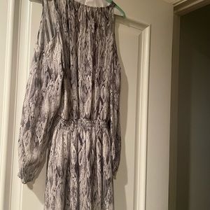 Ramy Brook Snakeskin (Grey/White) Dress. XS